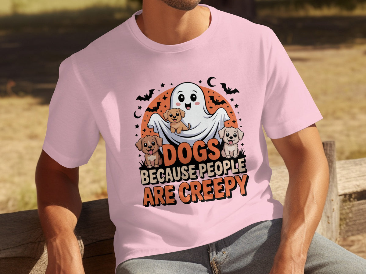 Dogs Because People Are Creepy Halloween Shirt