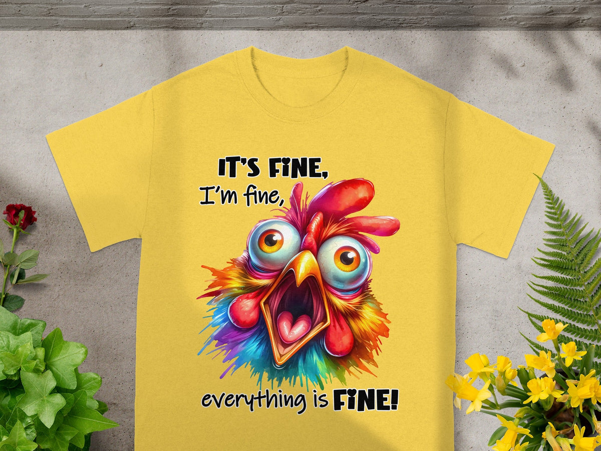 It's Fine I'm Fine Everything is Fine Funny T-Shirt