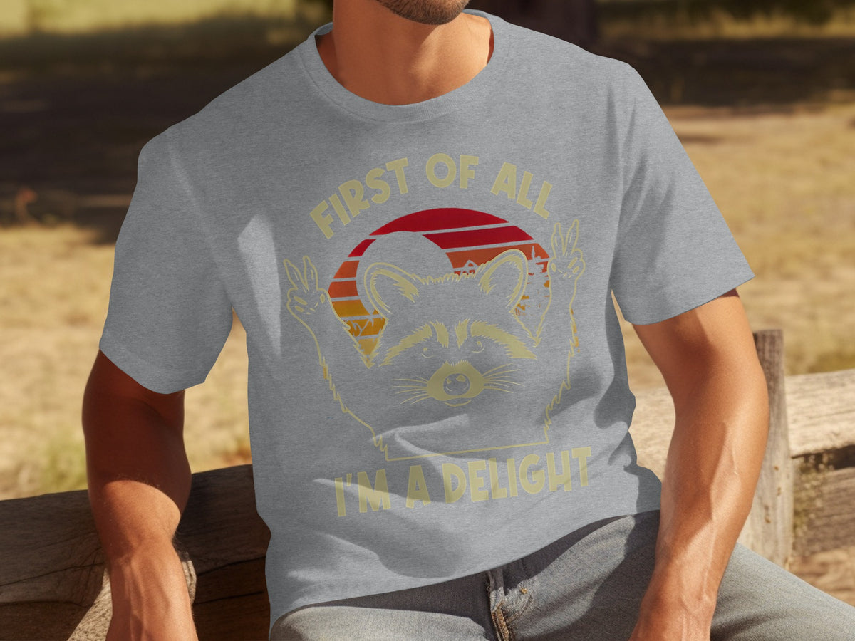 First of All I'm a Delight Graphic T-Shirt