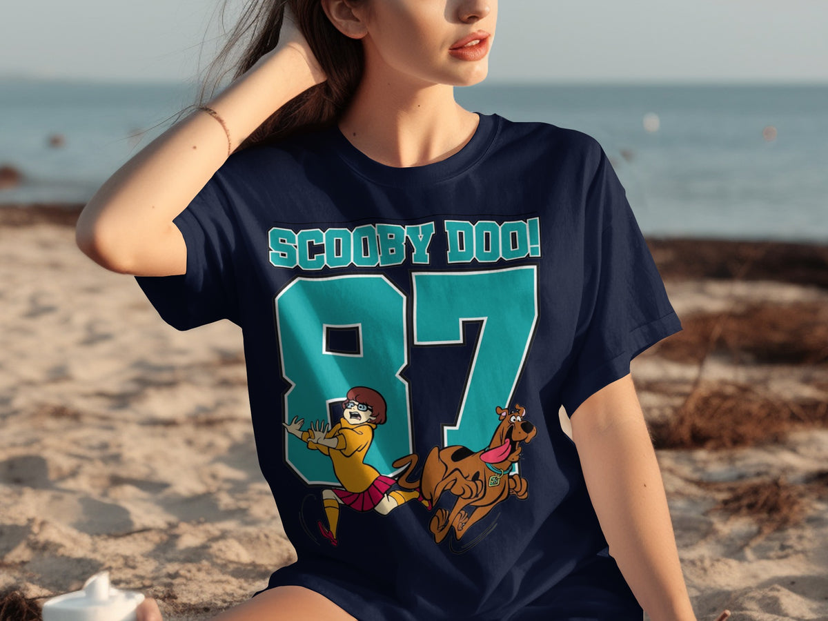 Scooby Doo! 87 Graphic Tee for Casual Beachwear