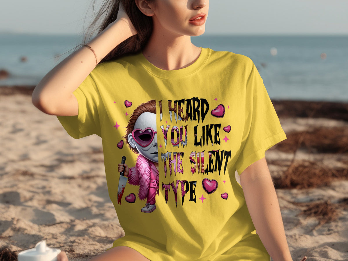 I Heard You Like the Silent Type Graphic Shirt