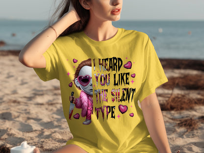 I Heard You Like the Silent Type Graphic Shirt