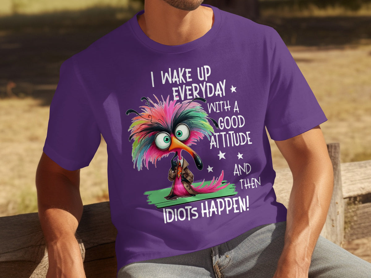 I Wake Up Everyday With Good Attitude Graphic Tee