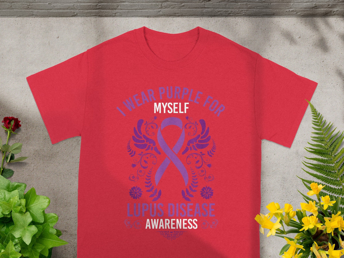 I Wear Purple for Myself Lupus Disease Awareness Shirt