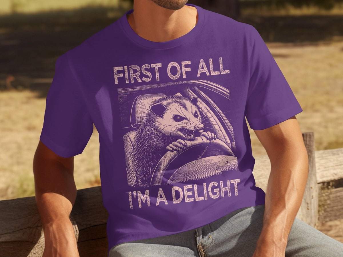First of All I'm a Delight Graphic T-Shirt