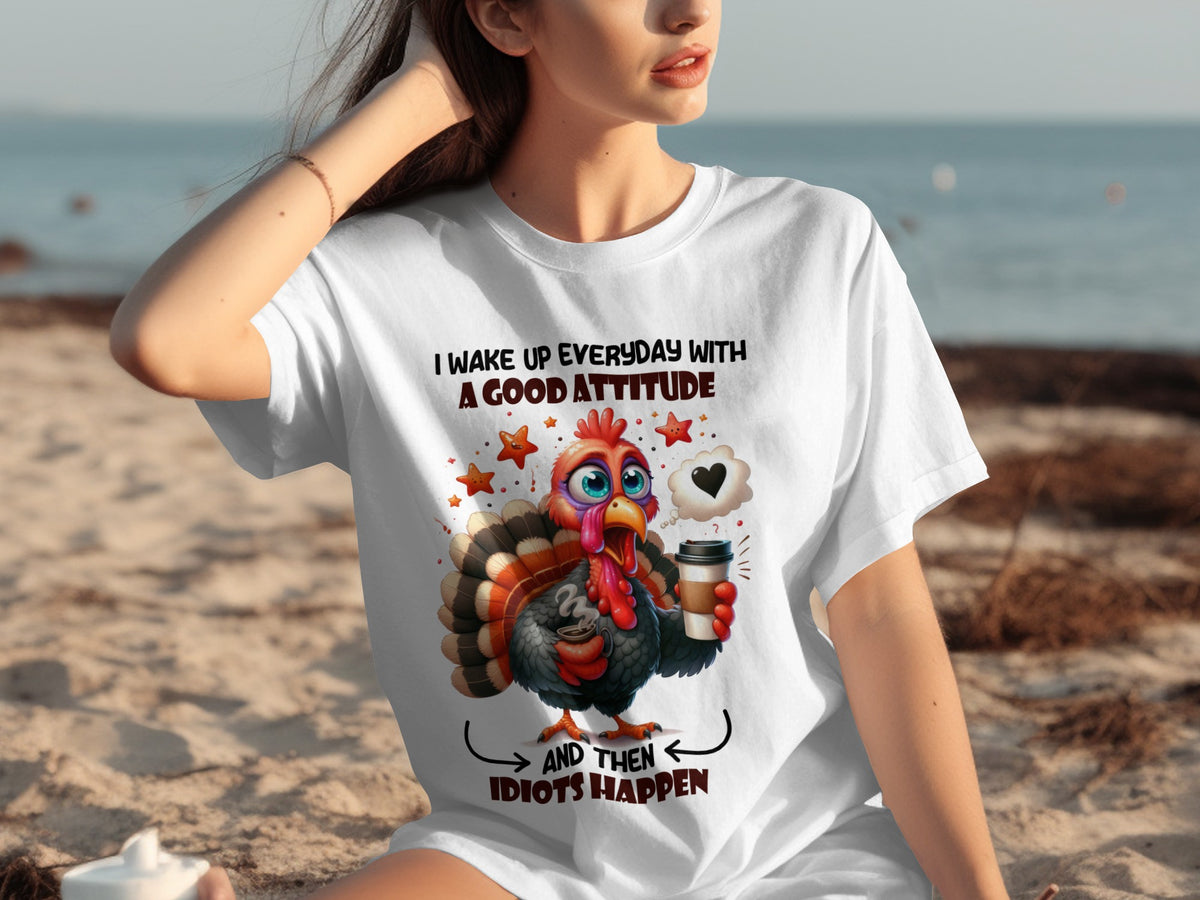 I Wake Up Everyday With A Good Attitude T-shirt