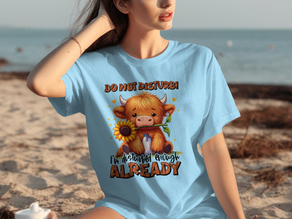 Do Not Disturb I'm Disturbed Enough Already T-shirt