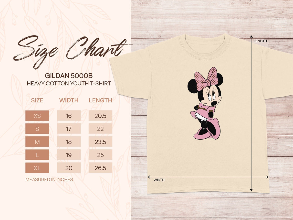 GILDAN 5000B Minnie Mouse Youth T-Shirt product type