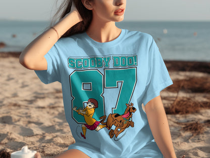 Scooby Doo 87 Graphic Tee Perfect Summer Beach Shirt