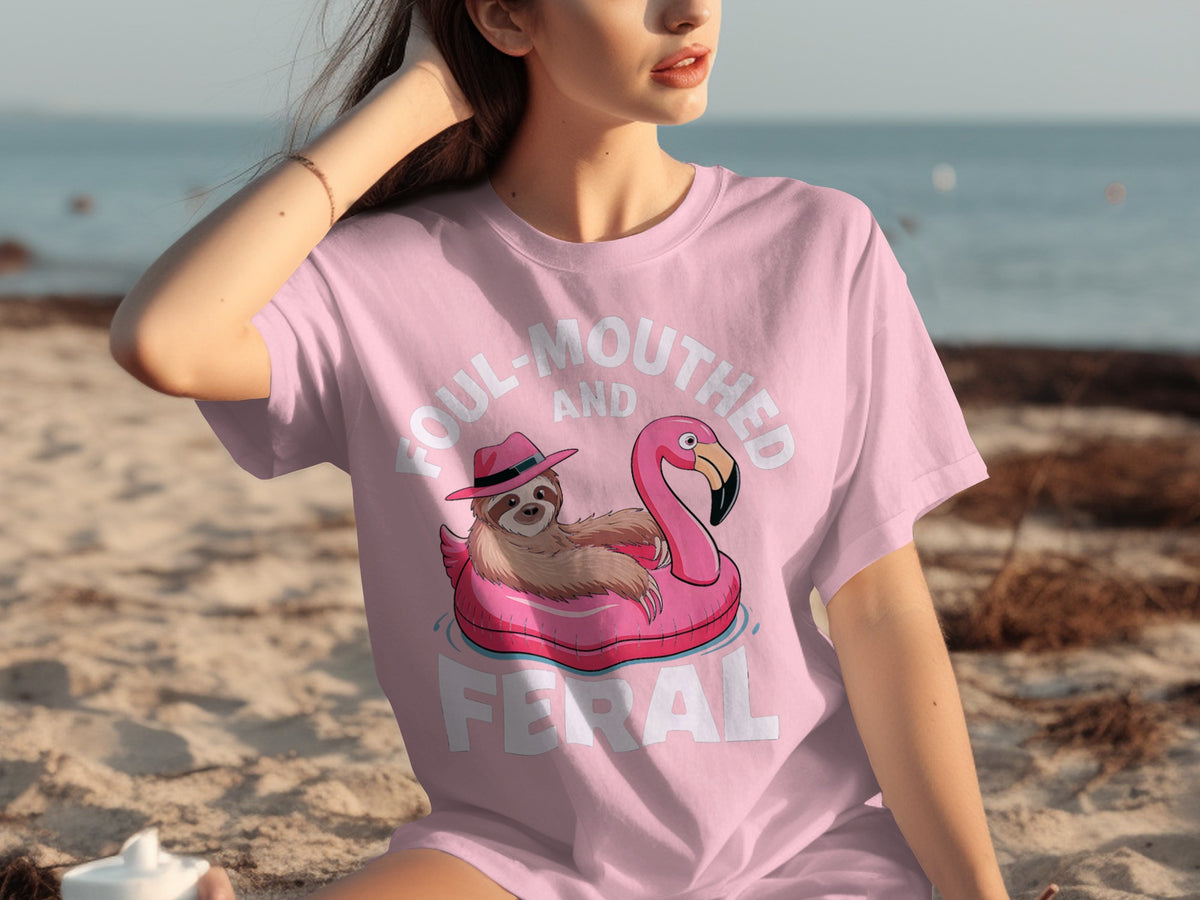 Foul-Mouthed And Feral Graphic T-Shirt Product