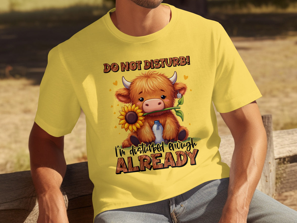 Do Not Disturb I'm Disturbed Enough Already T Shirt