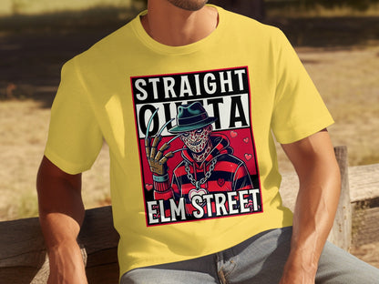 Straight Outta Elm Street Graphic T-Shirt