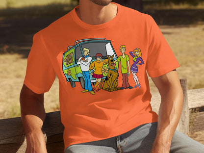 Scooby-Doo Mystery Machine Crew T-Shirt