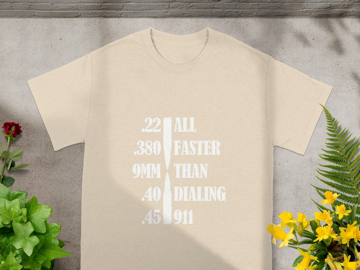 All Faster Than Dialing 911 Graphic Tee