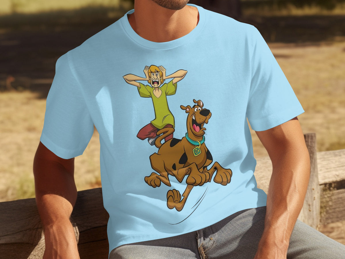 Scooby-Doo and Shaggy Running Scared T-Shirt