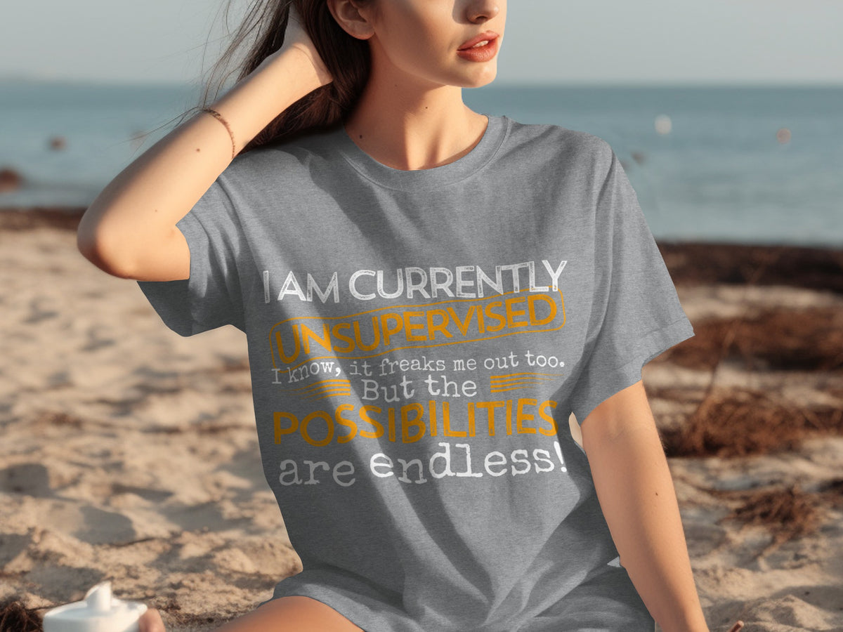 I Am Currently Unsupervised Endlessly Possibilities Shirt