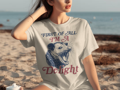 First of All I'm a Delight Graphic T-Shirt
