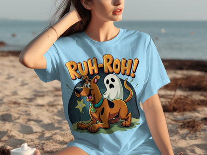 Ruh-Roh! Scooby-Doo Ghost Beach T-shirt