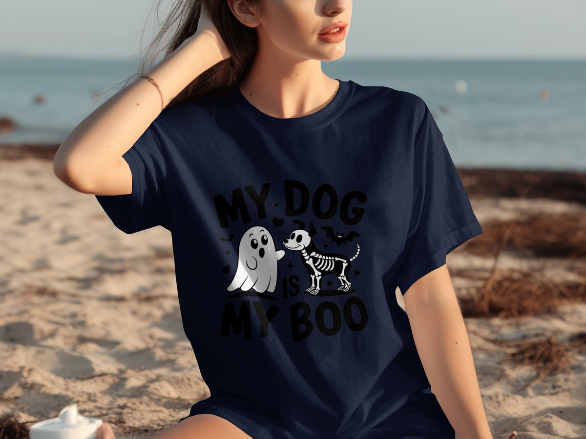 My Dog Is My Boo Graphic T-Shirt for Halloween