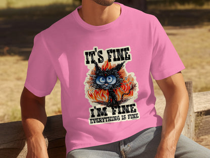 It's Fine I'm Fine Everything Is Fine Graphic Shirt