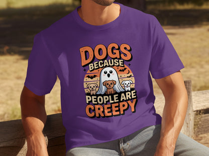 Dogs Because People Are Creepy Halloween Shirt