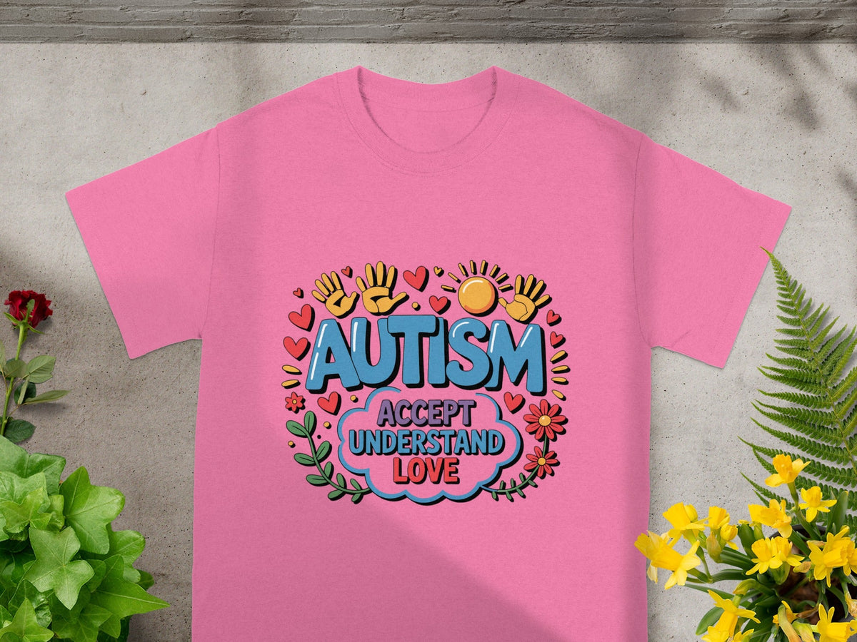 Autism Accept Understand Love Graphic T-Shirt