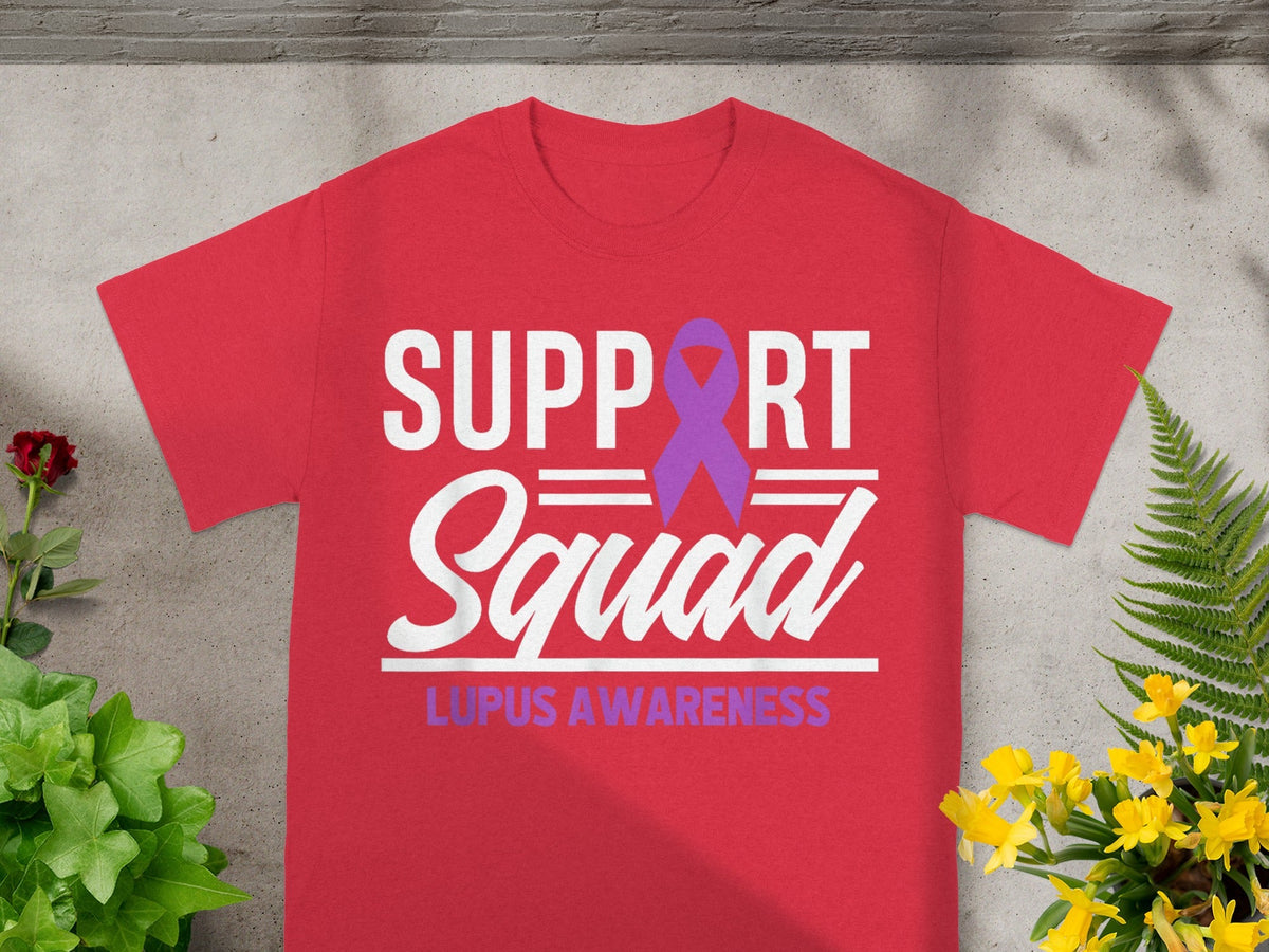 Support Squad Lupus Awareness Graphic Tee