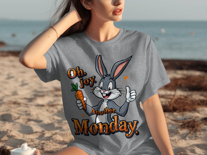Oh Joy Another Monday Bugs Bunny Graphic T-Shirt
