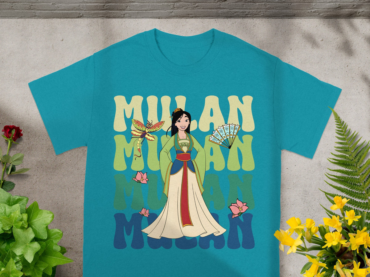 Mulan: Warrior Spirit Retro T-Shirt