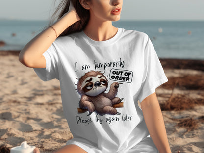 Out of Order Temporarily Please Try Again Later Shirt
