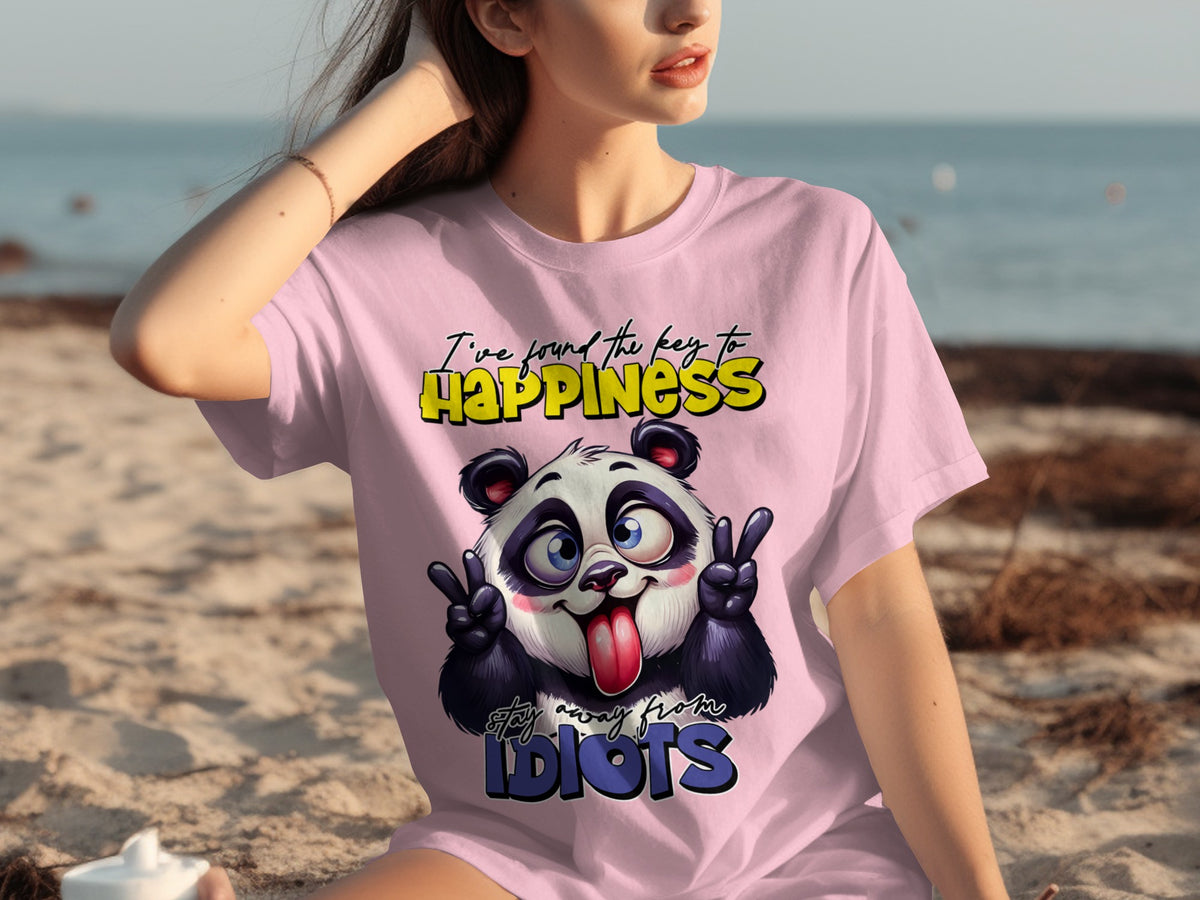 I've Found the Key to Happiness Stay Away from Idiots Shirt