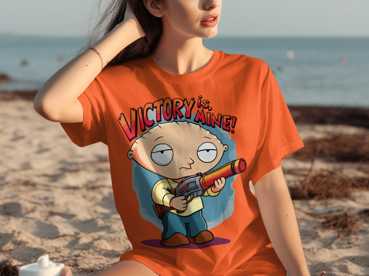 Victory Is Mine Graphic Tee Beachwear Shirt