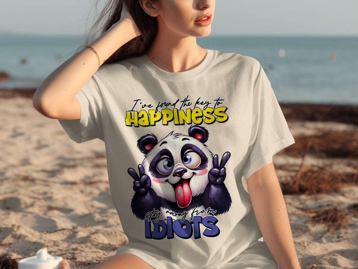 I've Found the Key to Happiness Stay Away from Idiots Shirt