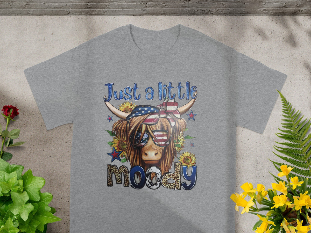 Just a Little Moody Graphic Urban Farm T-shirt