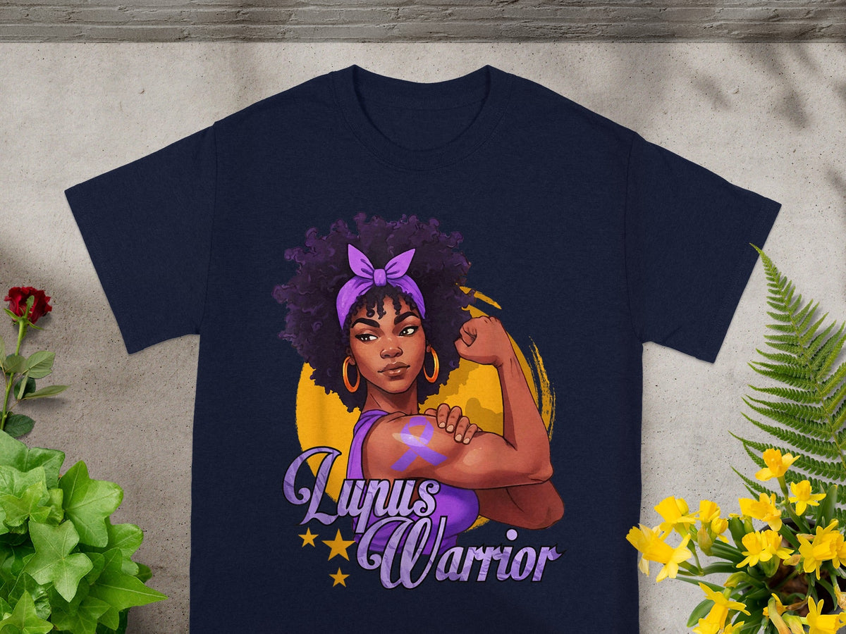 Lupus Warrior Empowerment Design T-Shirt