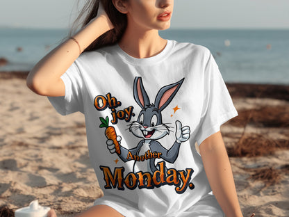 Oh Joy Another Monday Cartoon Graphic T-Shirt