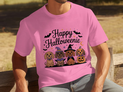 Happy Halloweenie Dachshund Dog Costume T-Shirt