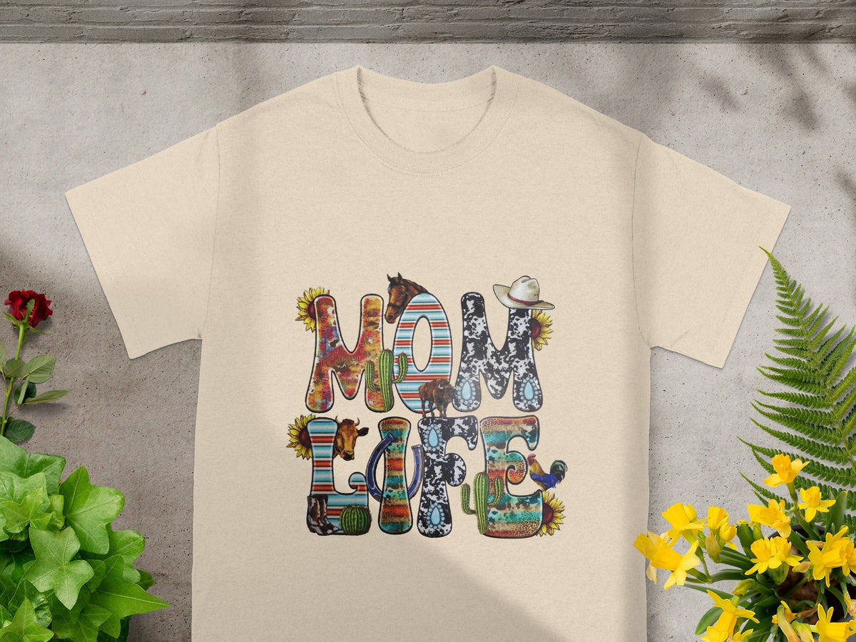 Stylish Mom Life Graphic Tee for Casual Wear