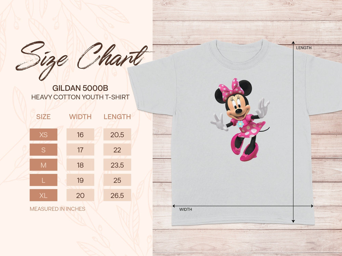 GILDAN 5000B Minnie Mouse Youth T-Shirt product type