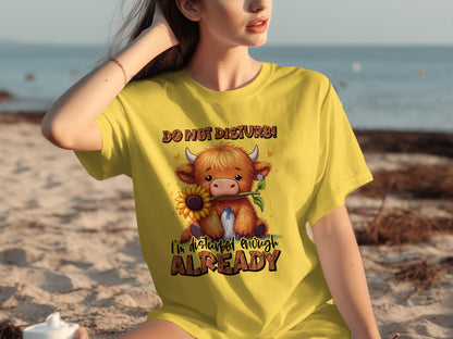 Do Not Disturb I'm Disturbed Enough Already T-Shirt