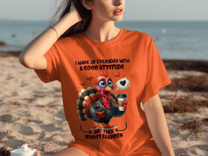 I Wake Up Everyday With A Good Attitude T-Shirt