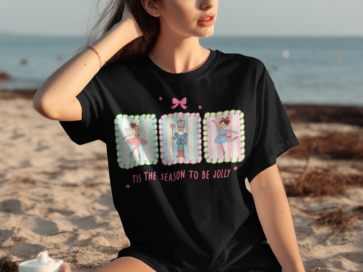 Tis The Season To Be Jolly Festive Holiday Shirt