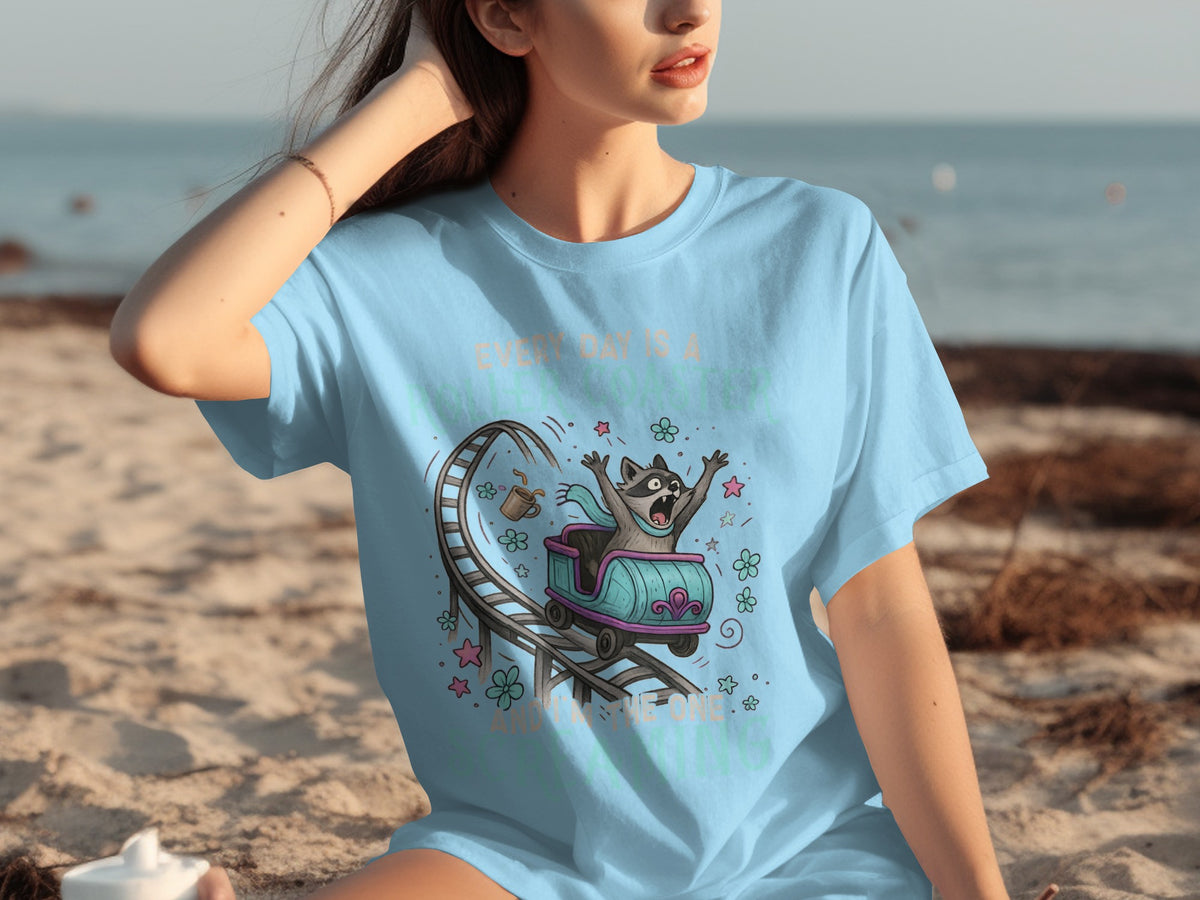 Every Day is a Roller Coaster Fun T-Shirt