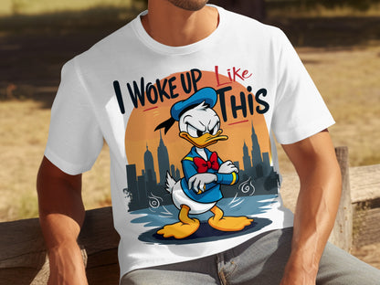I Woke Up Like This Donald Duck Graphic T-Shirt