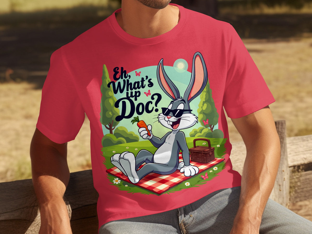 Eh What's Up Doc Bugs Bunny Picnic T-Shirt