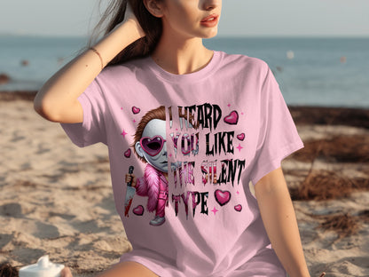 I Heard You Like The Silent Type Graphic T-Shirt