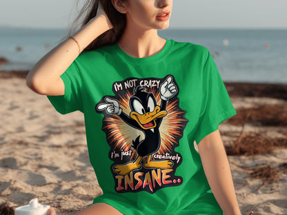I'm Not Crazy Just Creatively Insane Graphic Shirt