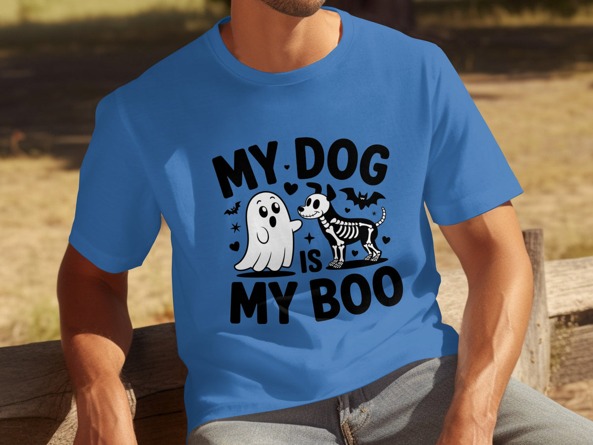 My Dog is My Boo Halloween Themed T-Shirt