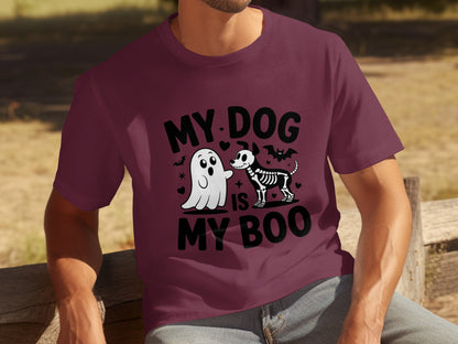 My Dog is My Boo Halloween Dog Lover T-shirt