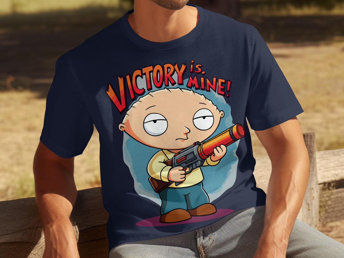 Victory Is Mine Stewie Graphic T-Shirt Product